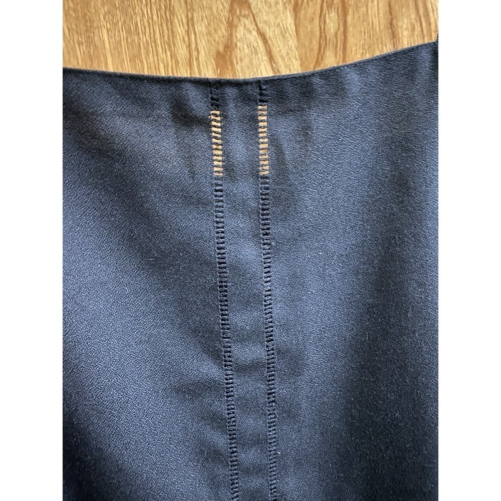 Vintage Clyde Crop Top Strappy Open Square Front Lightweight Blended Fabric 9/10 - Picture 4 of 10